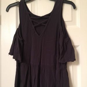 Cold shoulder top